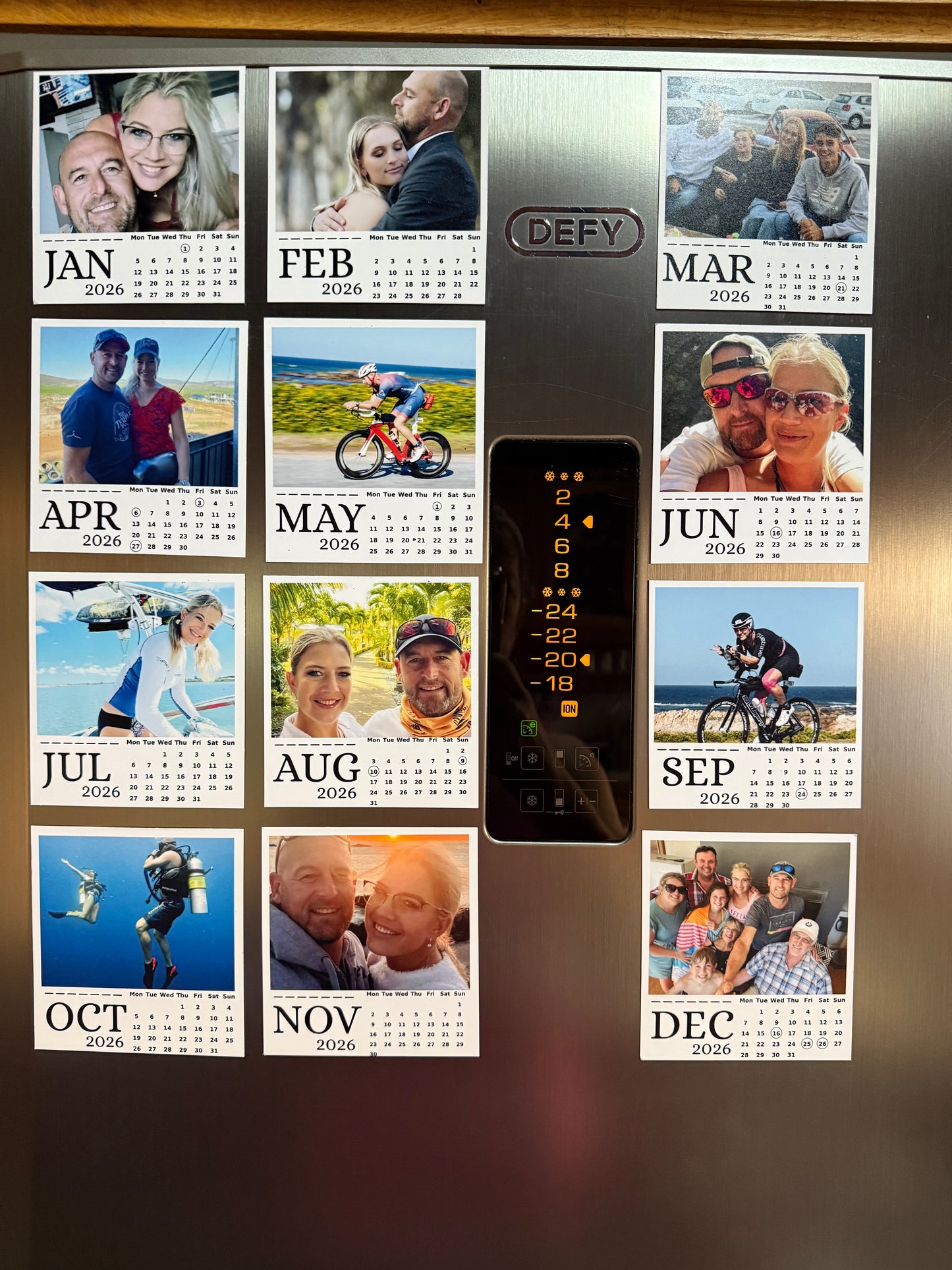 Beautifully Personalised, Thoughtfully Practical - 2026 Calendars Magnets