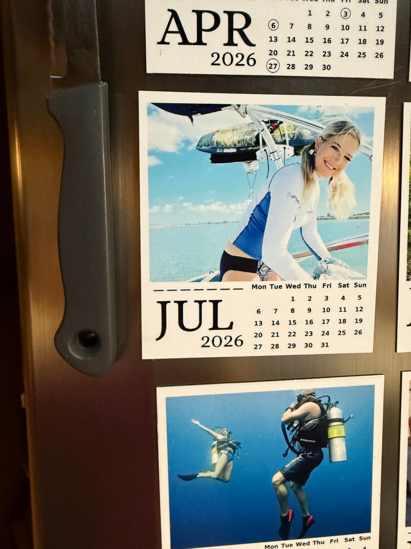 Beautifully Personalised, Thoughtfully Practical - 2026 Calendars Magnets